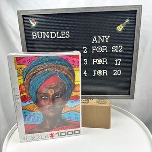 EuroGraphics "Beauty" 1000 piece puzzle (Art by Paul Normand) -Bundle Eligible